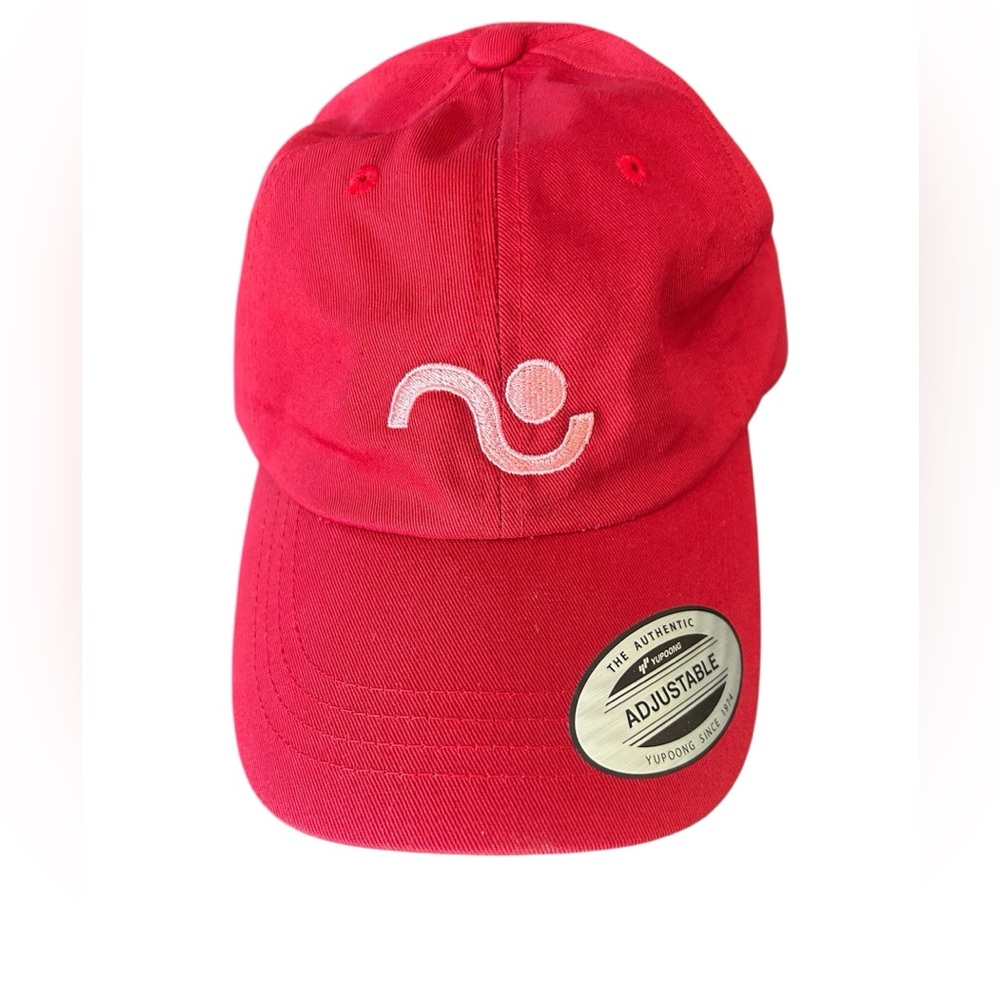 Official Boilermaker Road Race Red Adjustable 100% Cotton Women's Runner Cap NWT